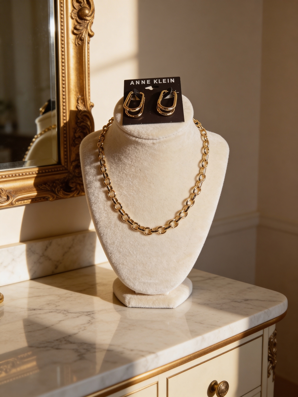 NWT And Now This necklace and Anne Klein Gold-Tone Earrings